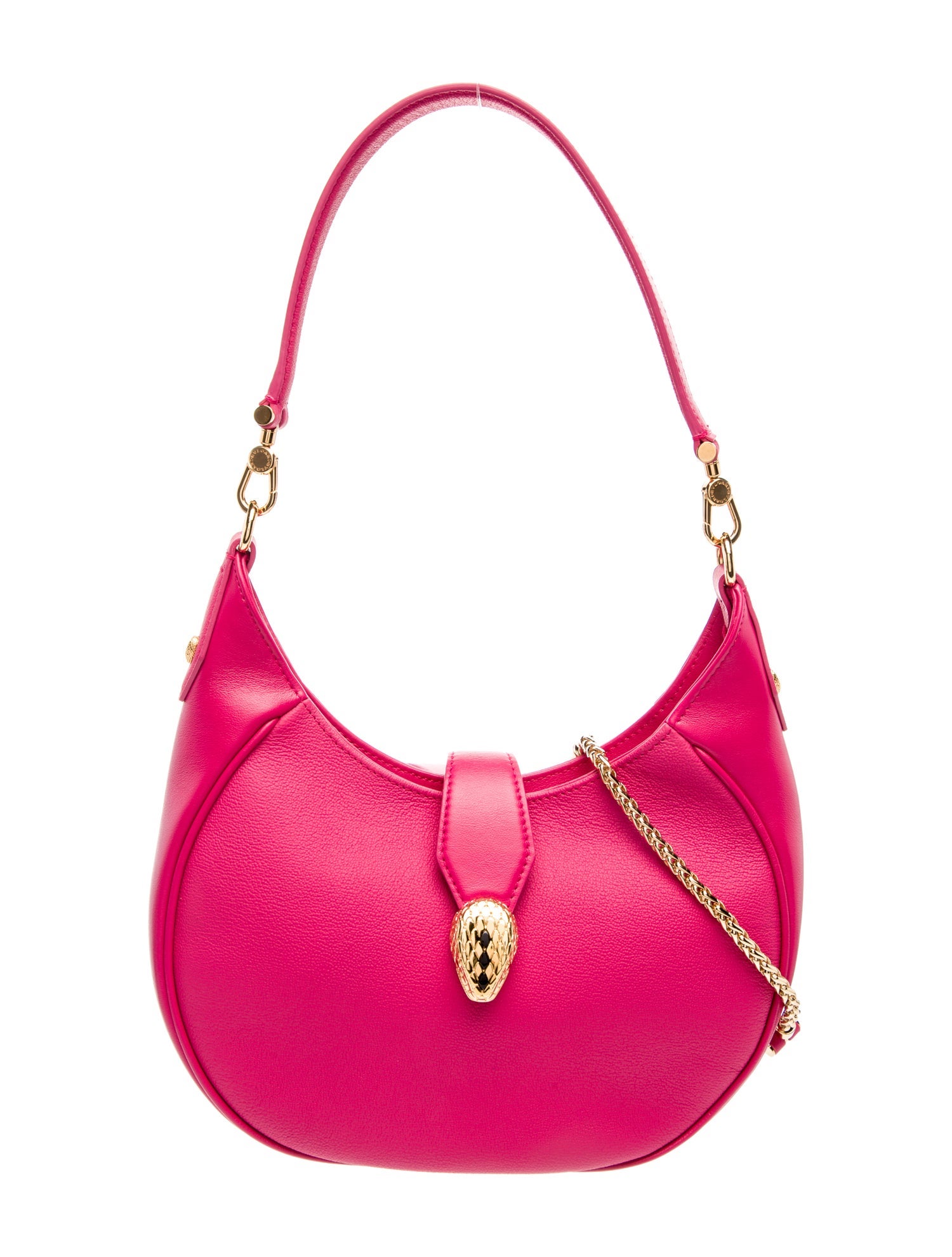 Bvlgari Leather Serpentini Ellipse Small