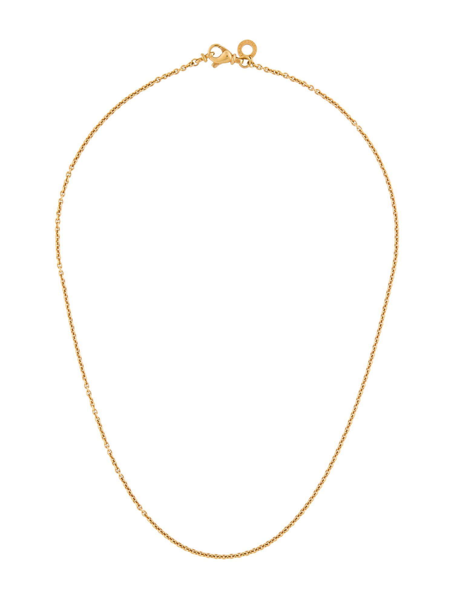 Bvlgari 18K Chain Necklace