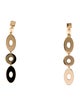 Bvlgari 18K Lucea Clip-On Drop Earrings