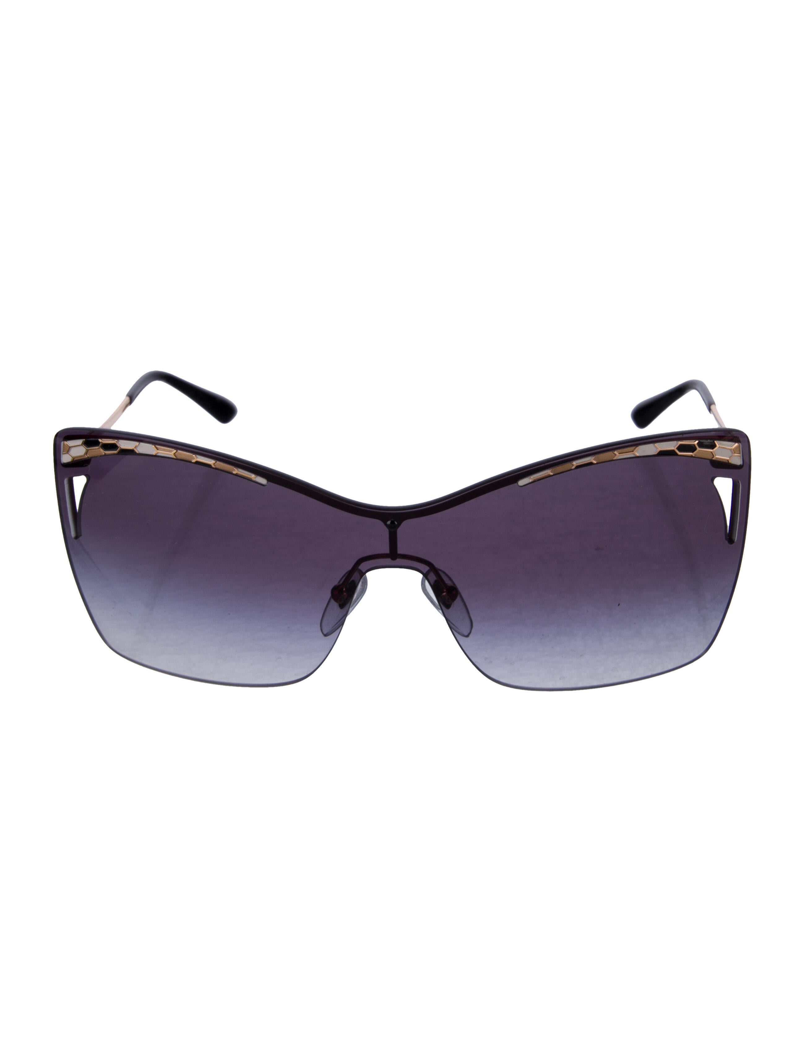 Bvlgari Shield Gradient Sunglasses