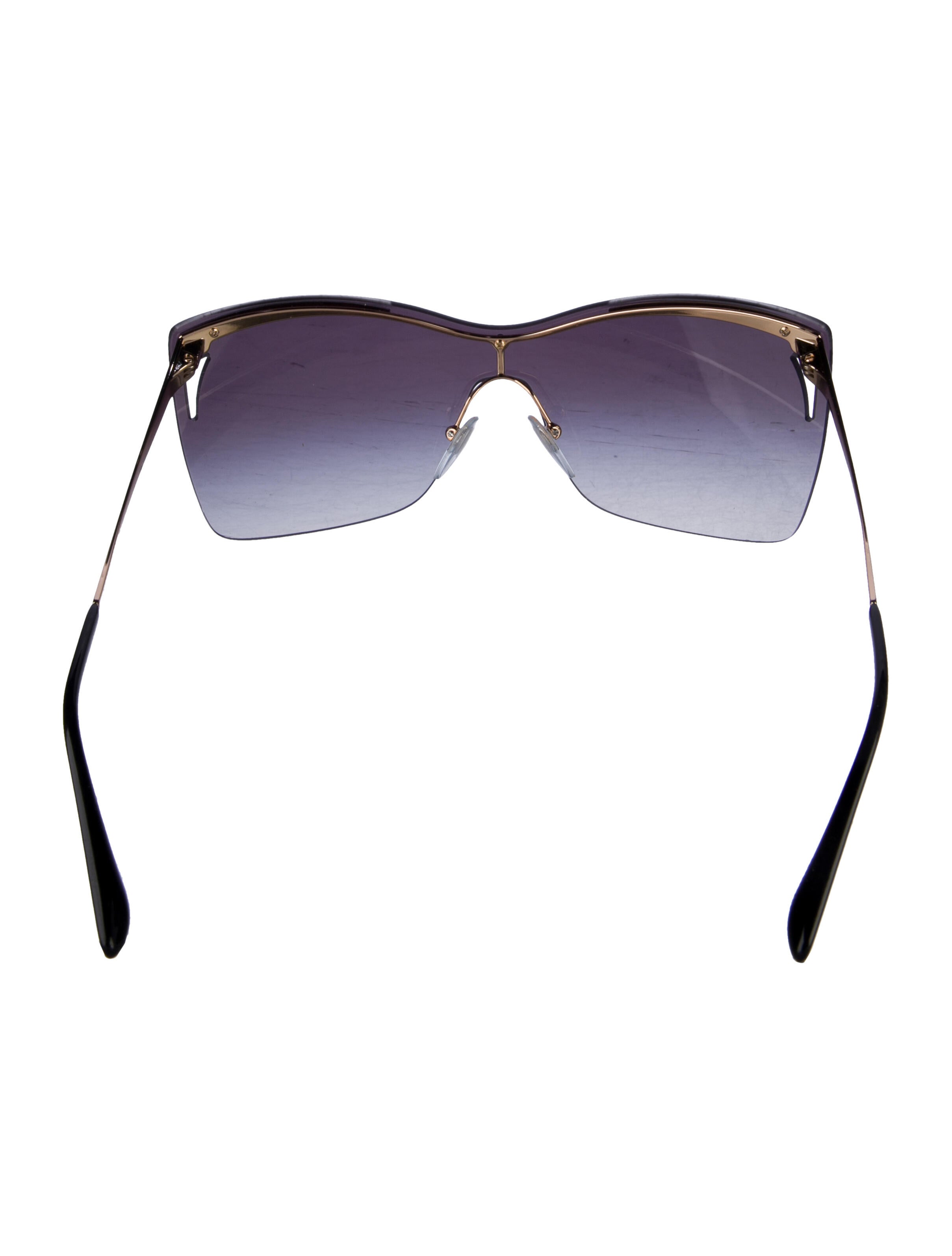 Bvlgari Shield Gradient Sunglasses