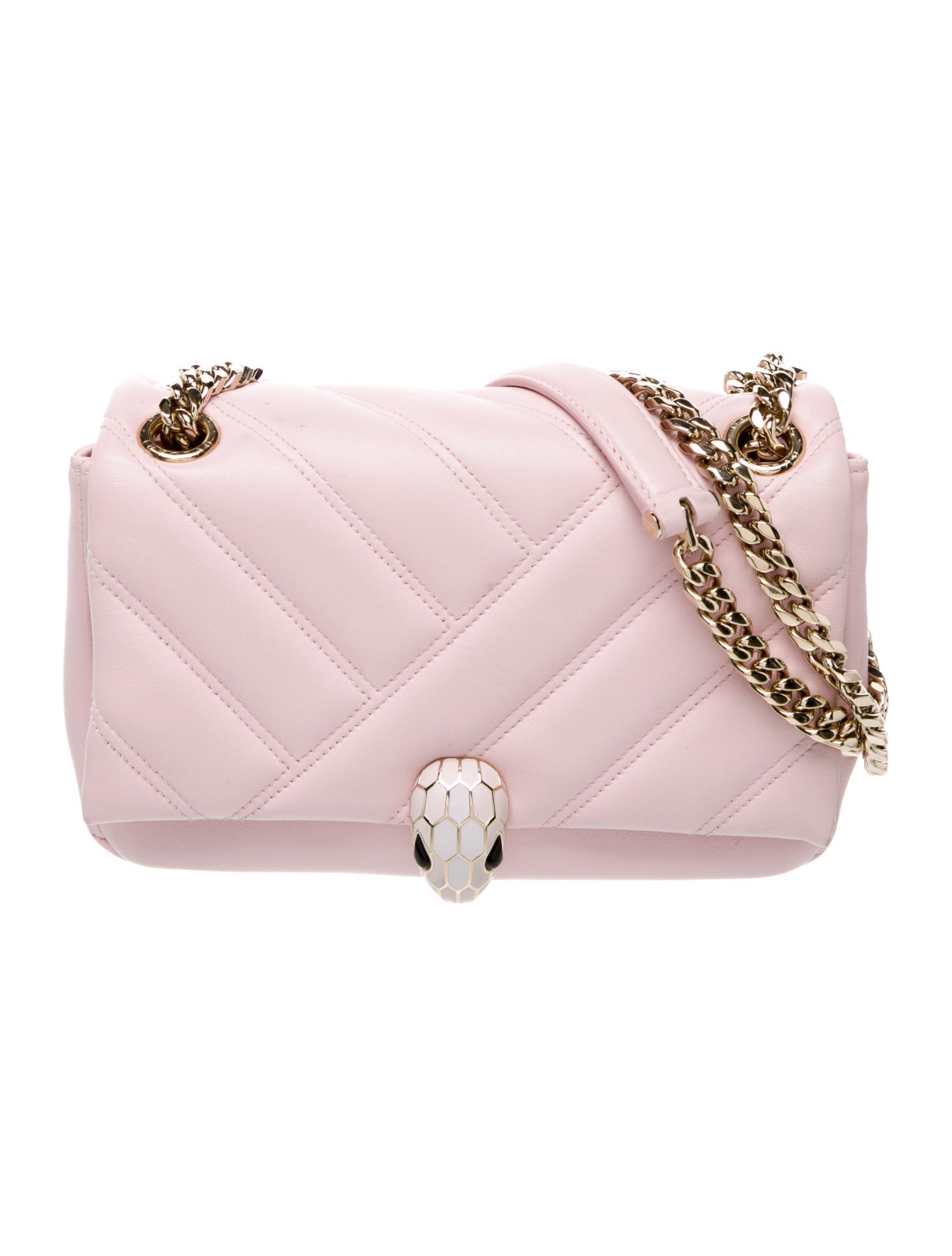 Bvlgari Leather Shoulder Bag