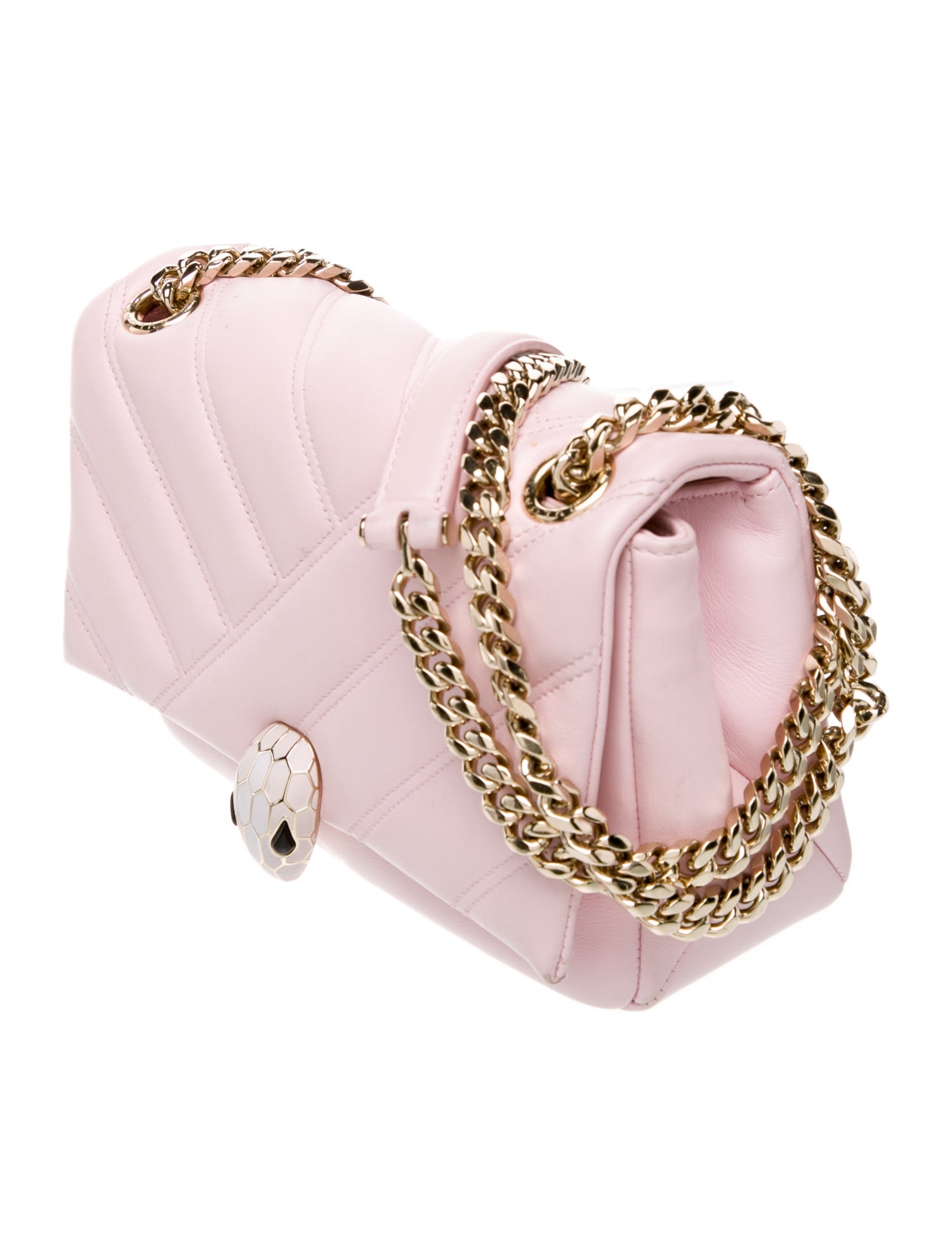 Bvlgari Leather Shoulder Bag