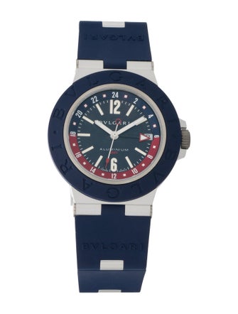 Bvlgari Aluminum GMT Watch