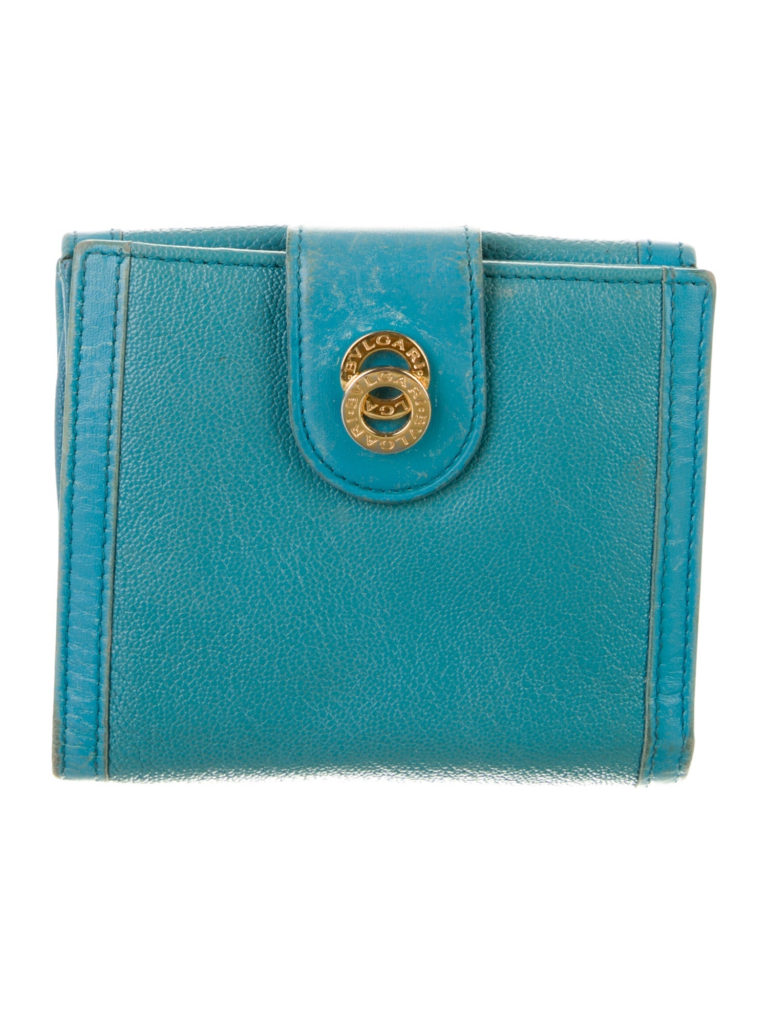 Bvlgari Leather Compact Wallet