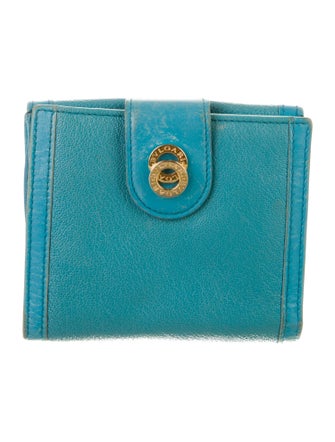 Bvlgari Leather Compact Wallet