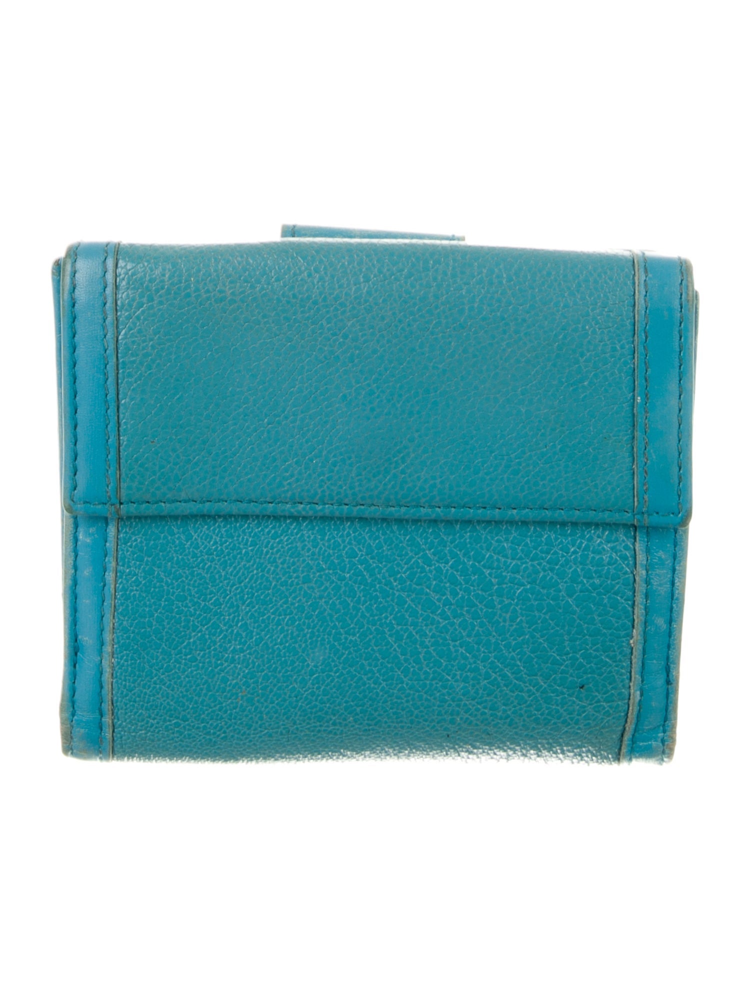 Bvlgari Leather Compact Wallet