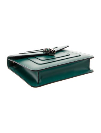 Bvlgari Leather Serpenti Forever Square Shoulder Bag Medium