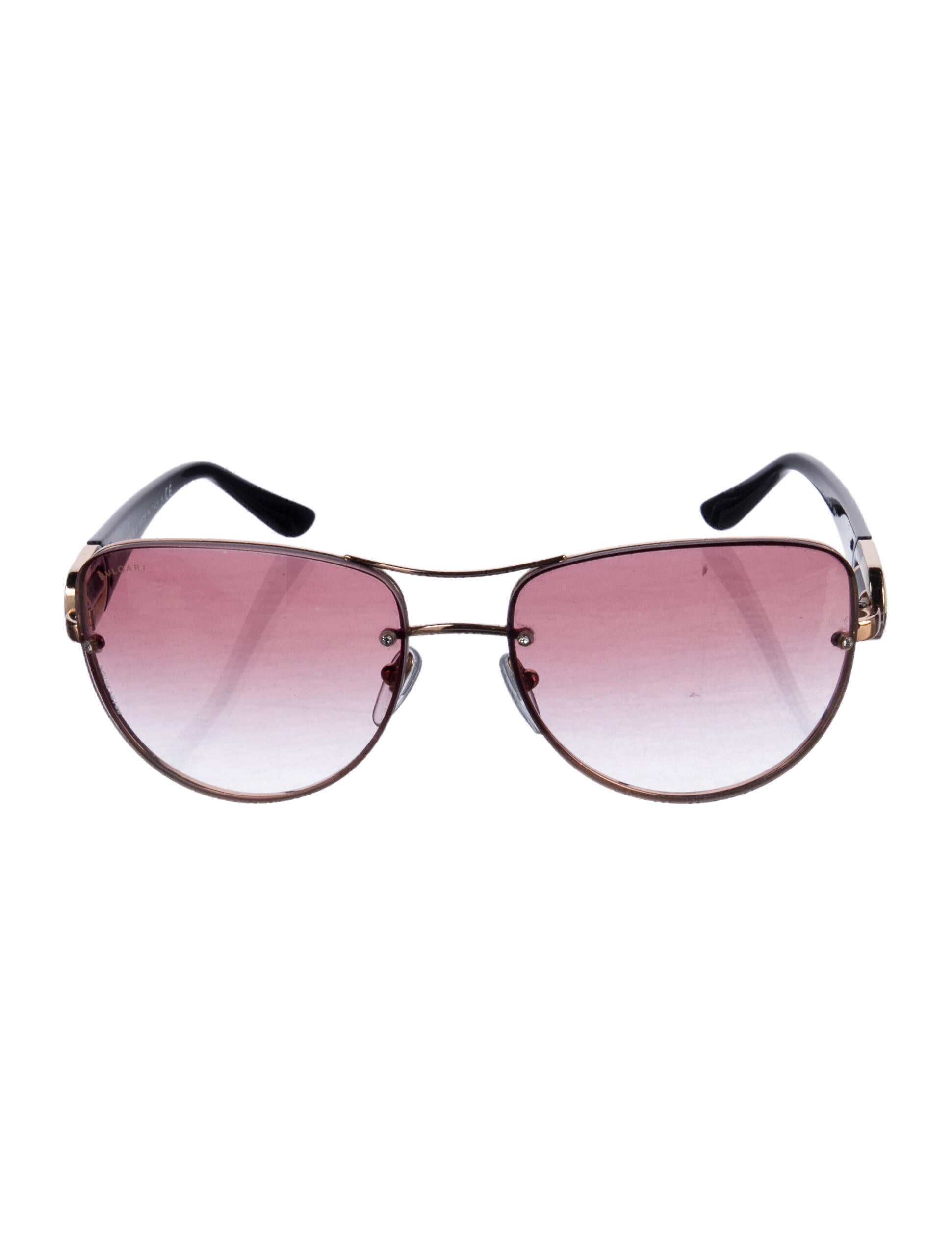 Bvlgari Aviator Gradient Sunglasses