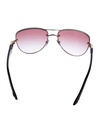 Bvlgari Aviator Gradient Sunglasses