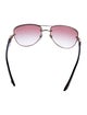 Bvlgari Aviator Gradient Sunglasses