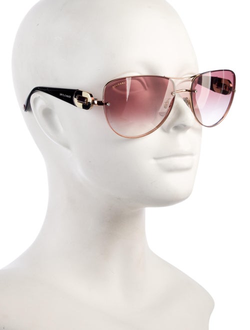 Bvlgari Aviator Gradient Sunglasses