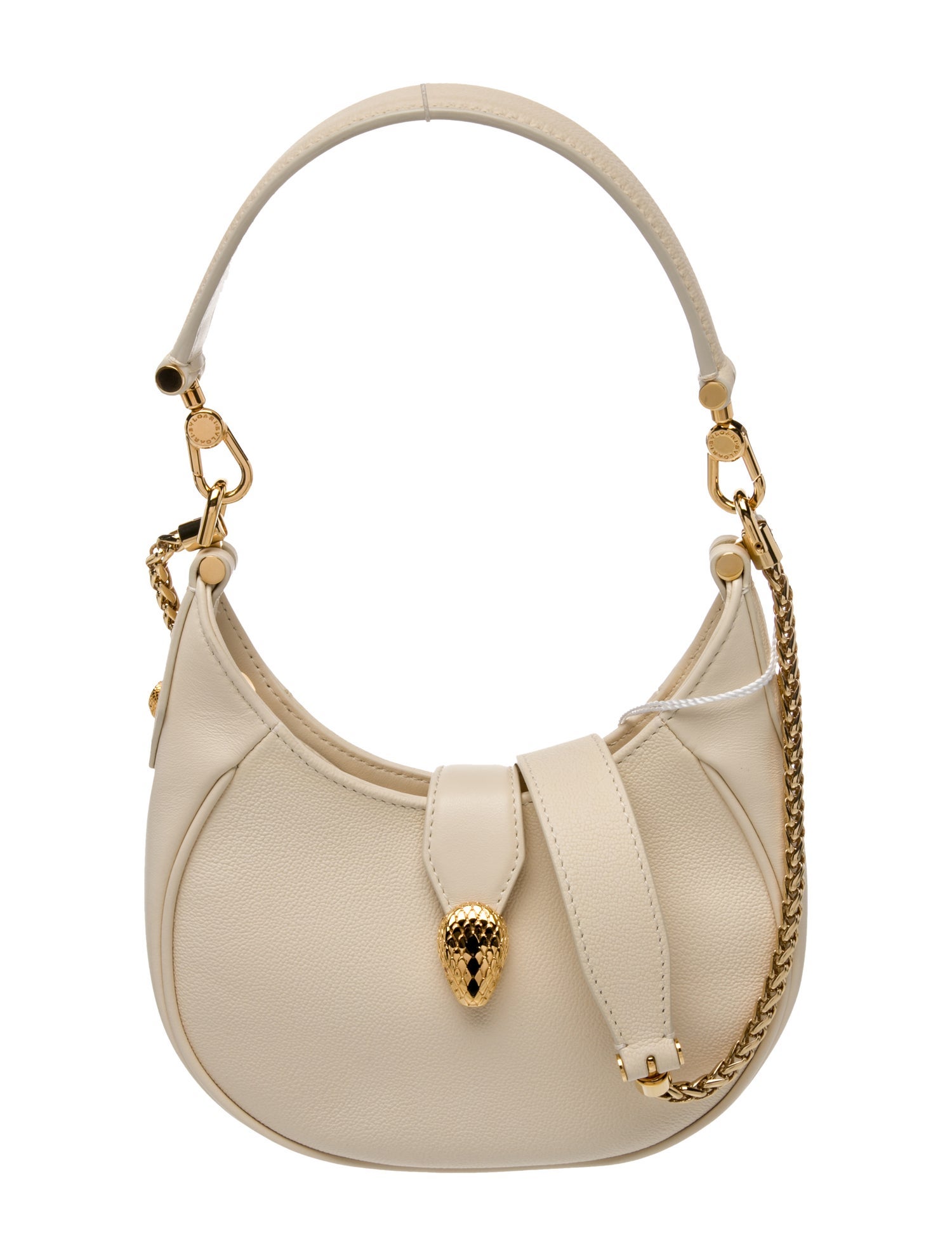 Bvlgari Leather Serpenti Ellipse w/ Tags