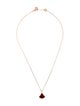 Bvlgari 18K Carnelian & Diamond Divas' Dream Pendant Necklace