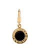 Bvlgari 18K Onyx Charm Pendant
