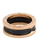 Bvlgari 18K Ceramic B.zero1 Ring
