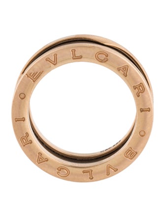 Bvlgari 18K Ceramic B.zero1 Ring
