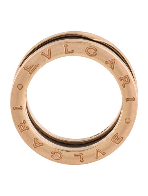 Bvlgari 18K Ceramic B.zero1 Ring