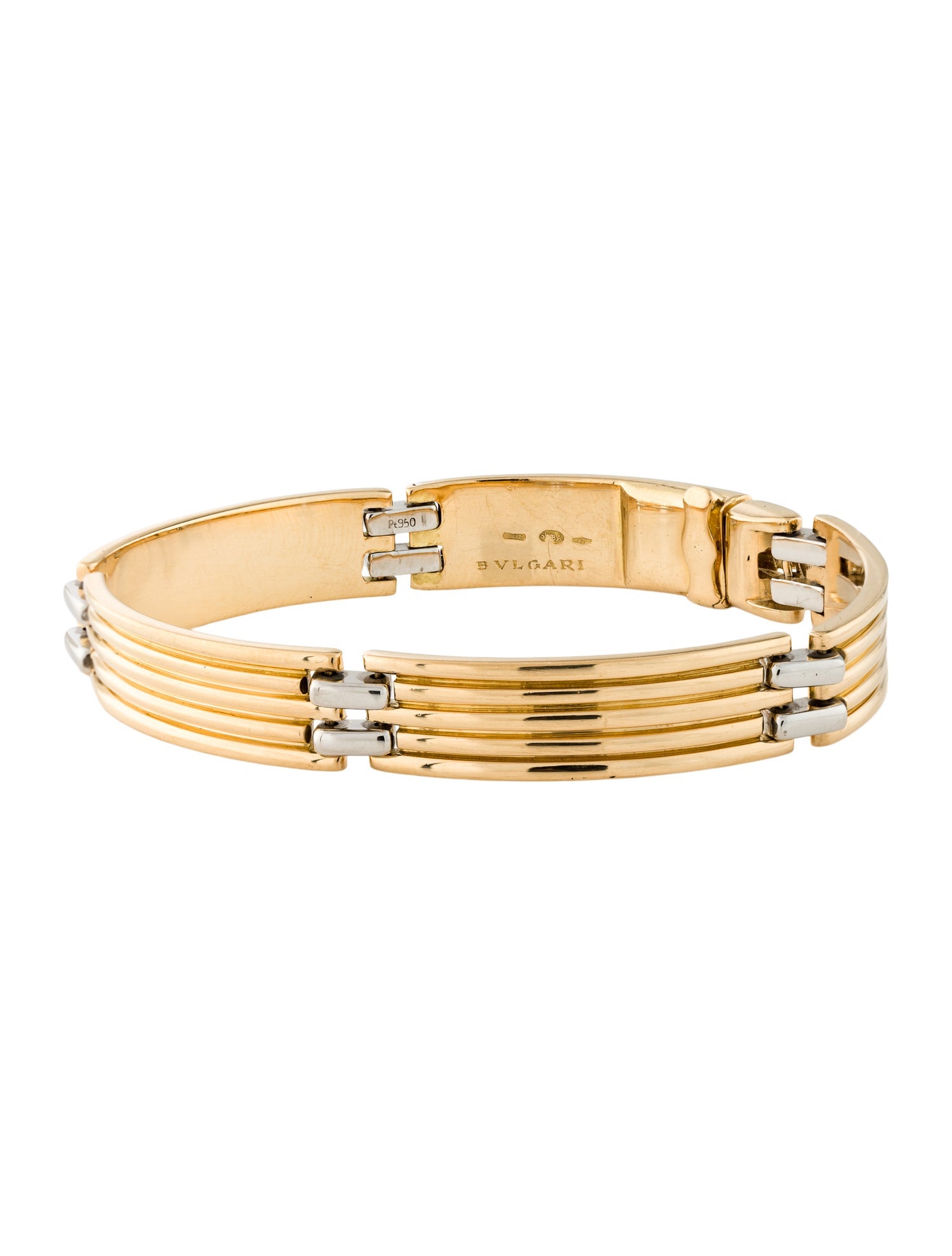 Bvlgari Vintage Two-Tone Link Bracelet
