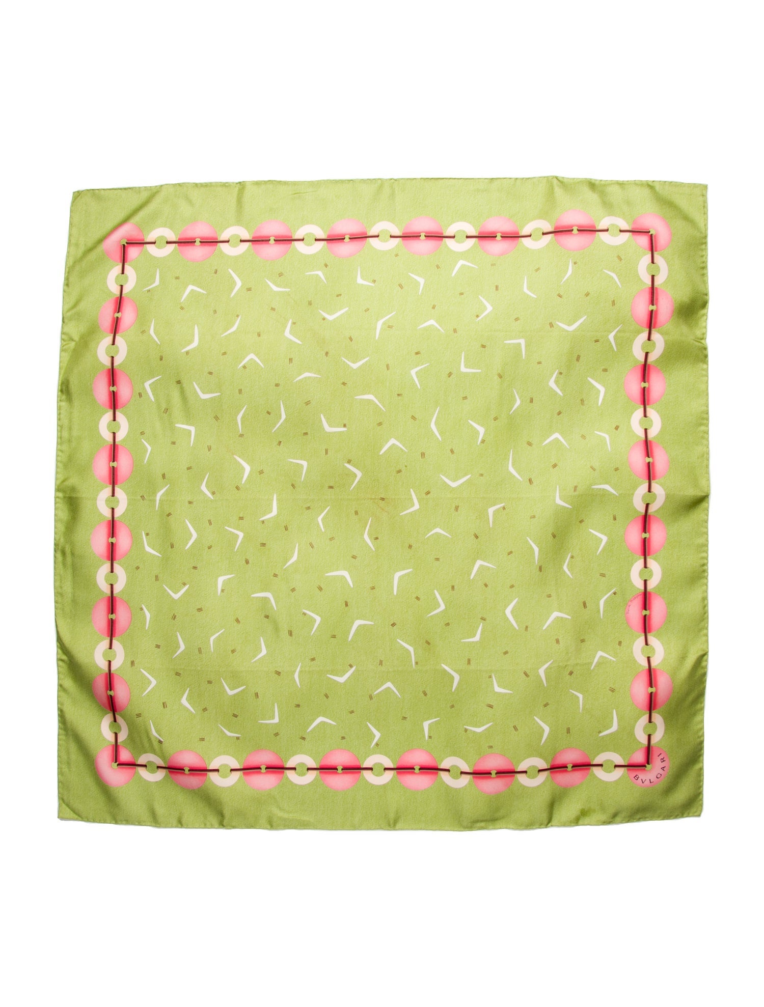 Bvlgari Silk Printed Scarf