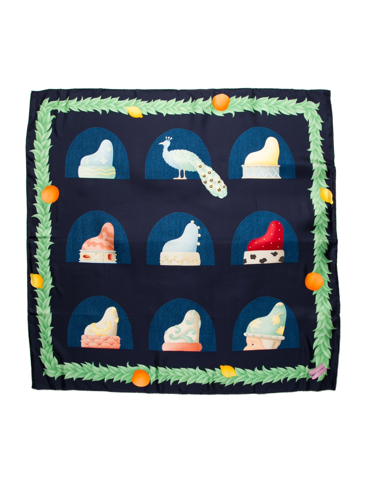 Bvlgari Silk Printed Scarf