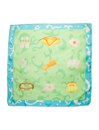 Bvlgari Silk Printed Scarf