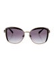 Bvlgari Oversize Gradient Sunglasses