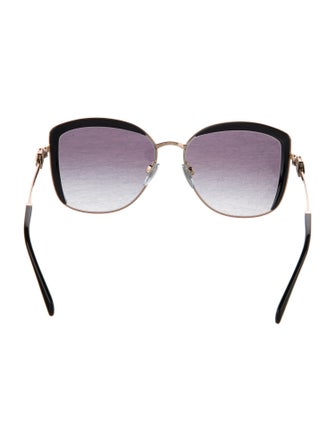 Bvlgari Oversize Gradient Sunglasses
