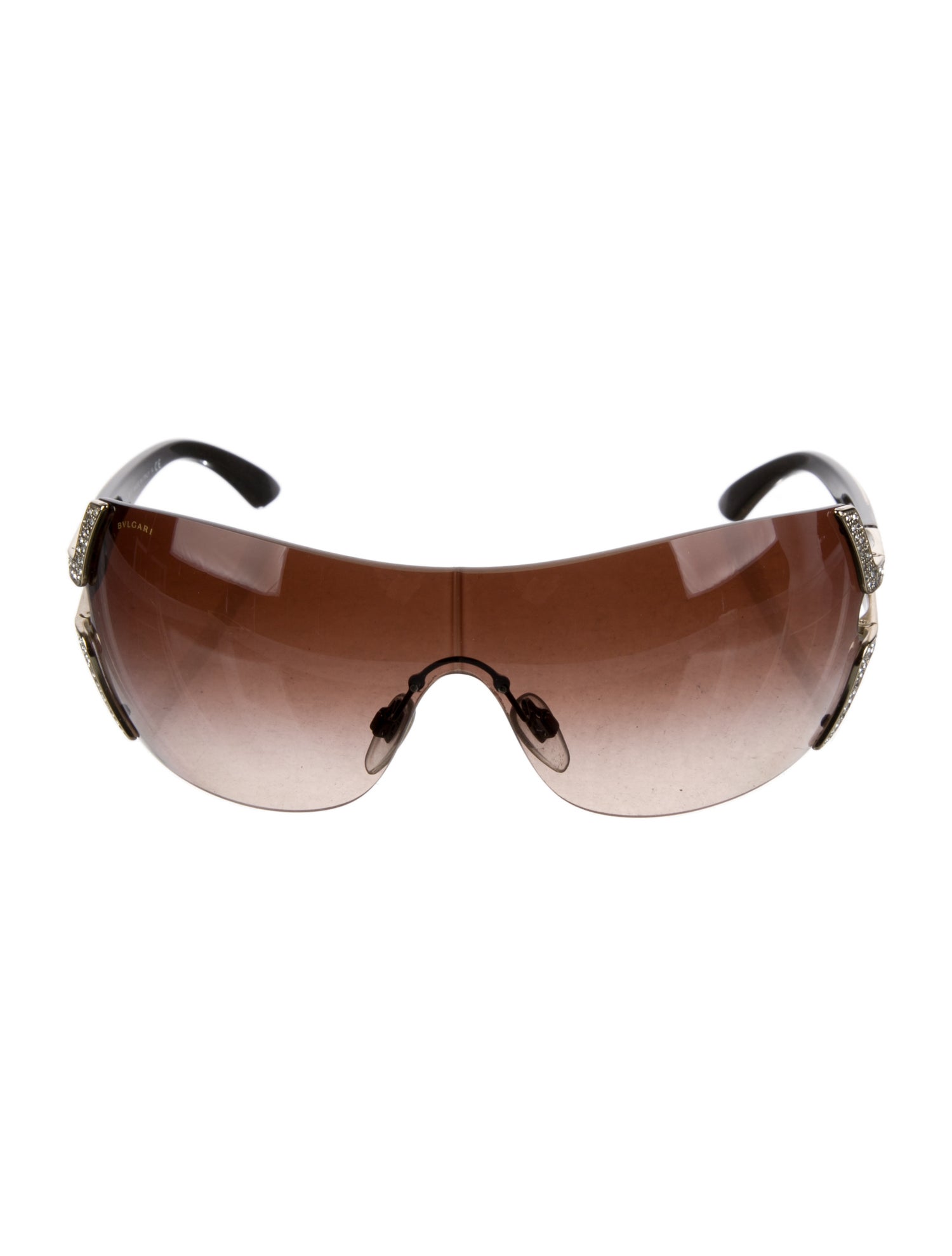 Bvlgari Shield Gradient Sunglasses