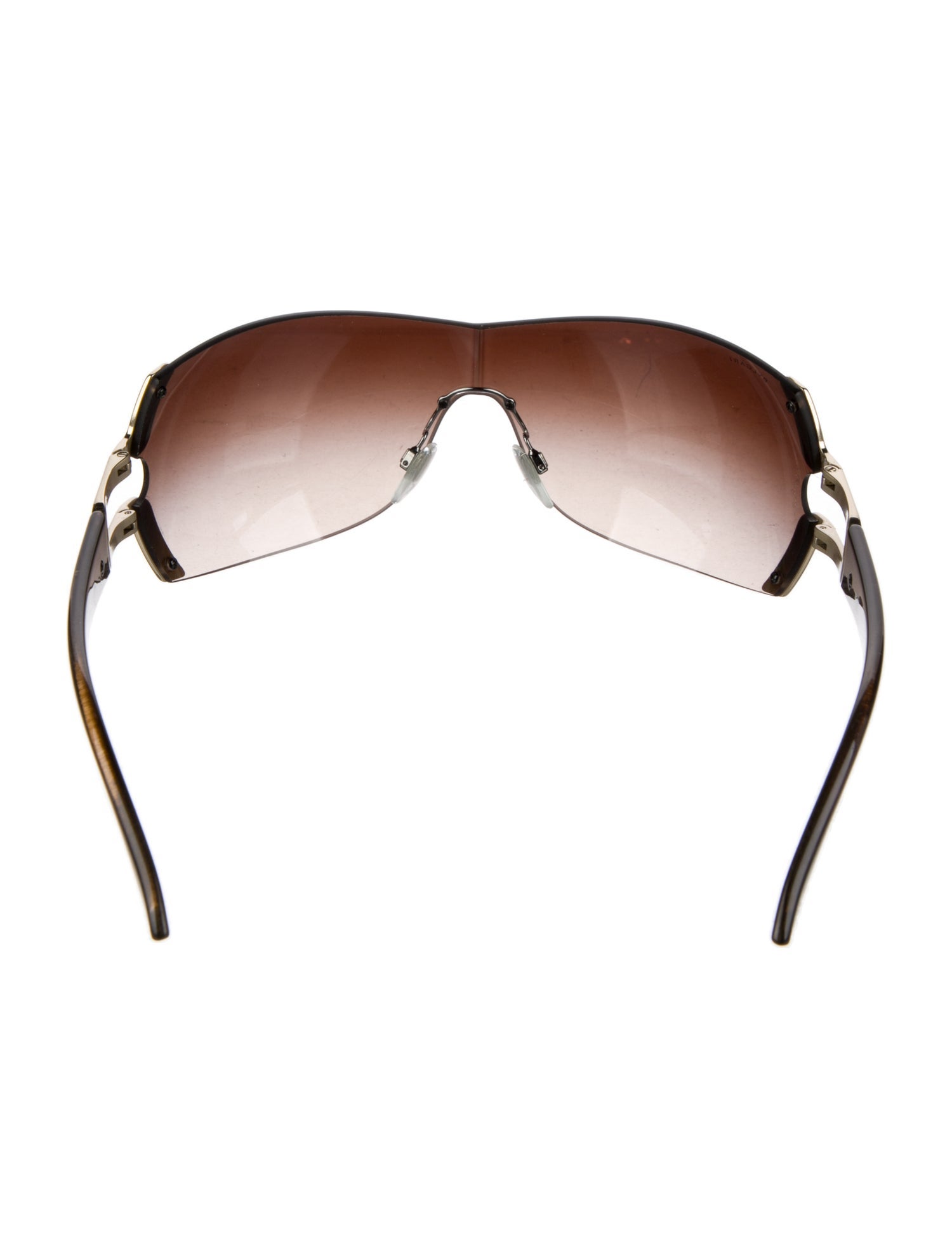Bvlgari Shield Gradient Sunglasses