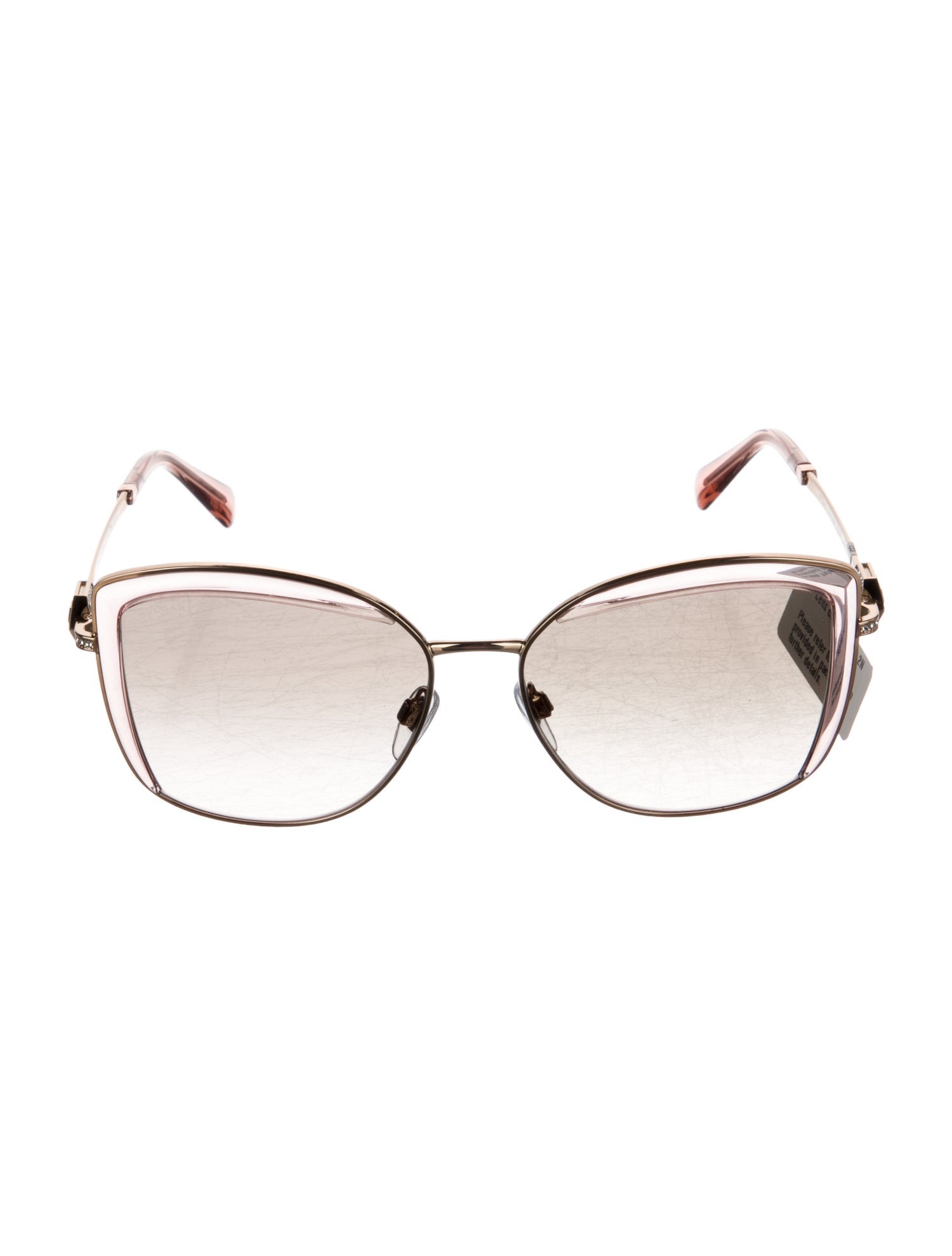 Bvlgari Wayfarer Gradient Sunglasses w/ Tags