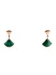 Bvlgari 18K Diamond & Malachite Divas’ Dream Earrings