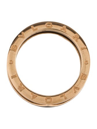 Bvlgari 18K Enamel & Ceramic B.zero1 Ring