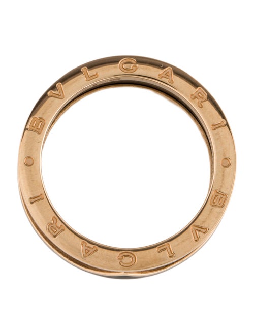 Bvlgari 18K Enamel & Ceramic B.zero1 Ring