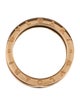 Bvlgari 18K Enamel & Ceramic B.zero1 Ring