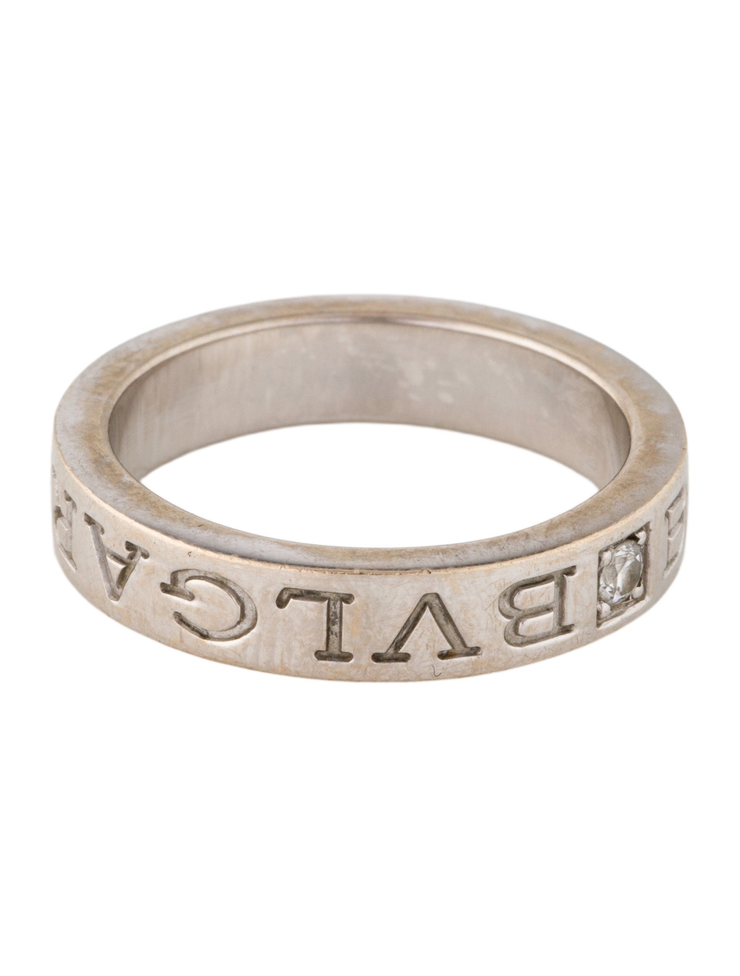 Bvlgari 18K Diamond Band