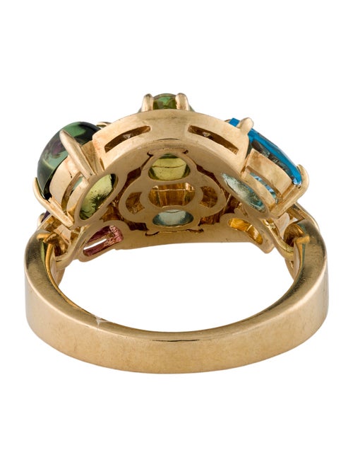 Bvlgari 18K Multi-Stone & Diamond Astrale Ring