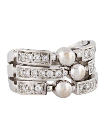 Bvlgari 18K Diamond Allegra Ring