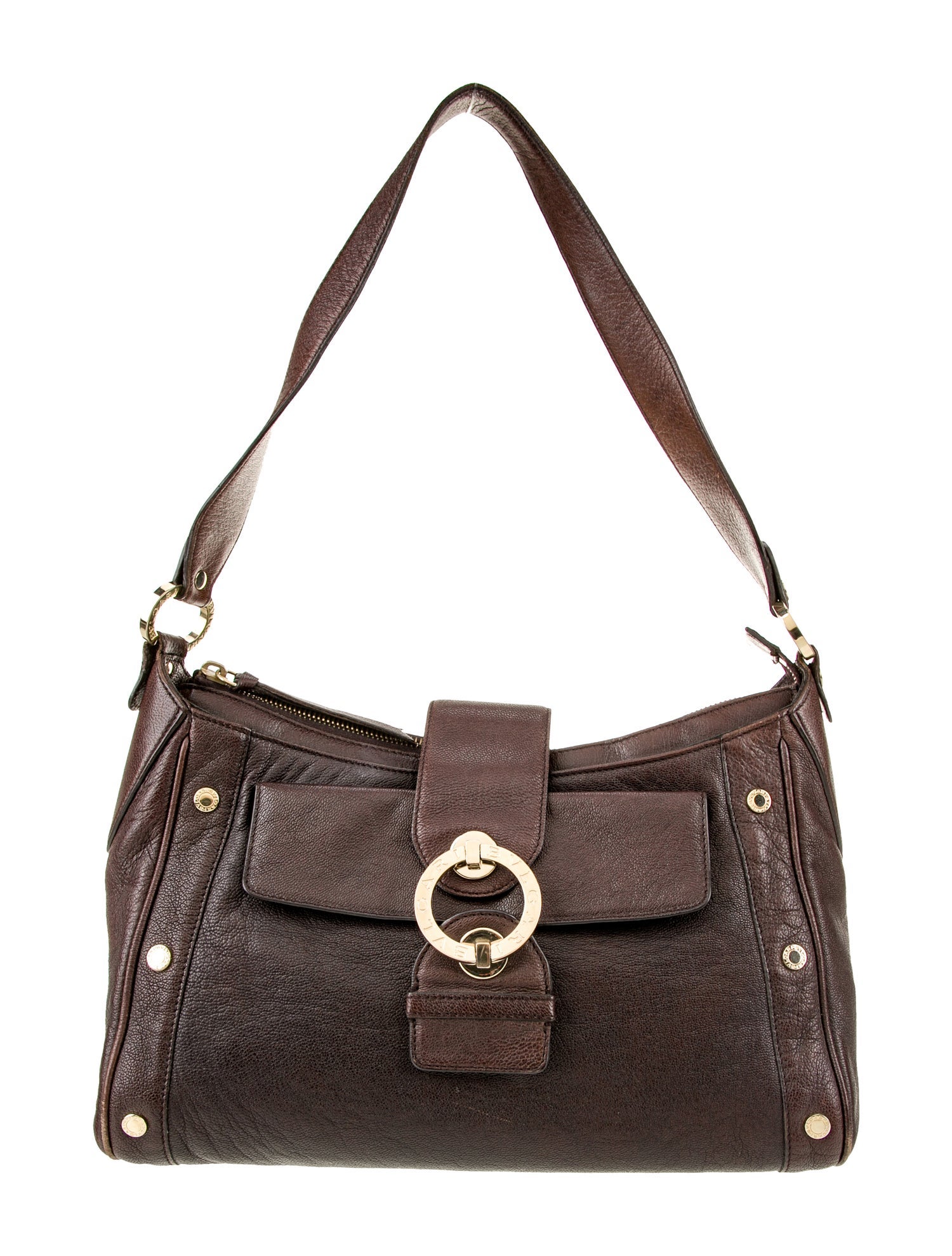Bvlgari Leather Hobo