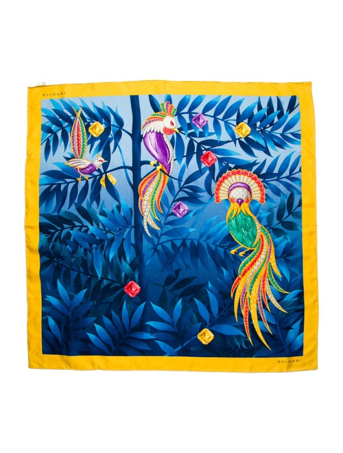 Bvlgari Silk Printed Scarf