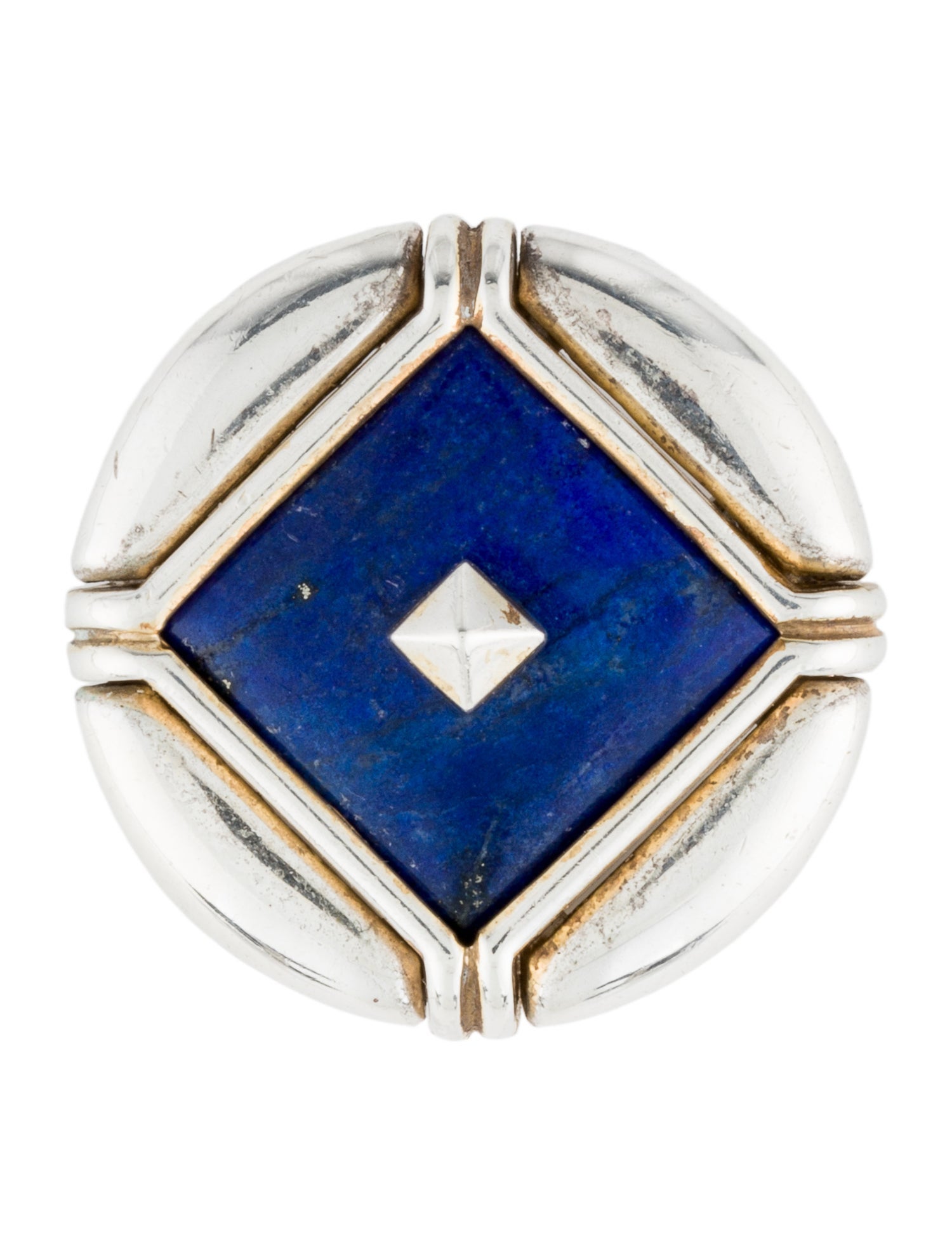 Bvlgari Vintage Lapis Lazuli Brooch