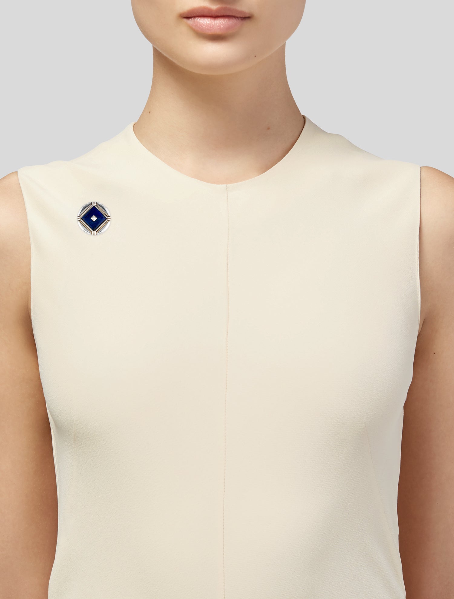 Bvlgari Vintage Lapis Lazuli Brooch