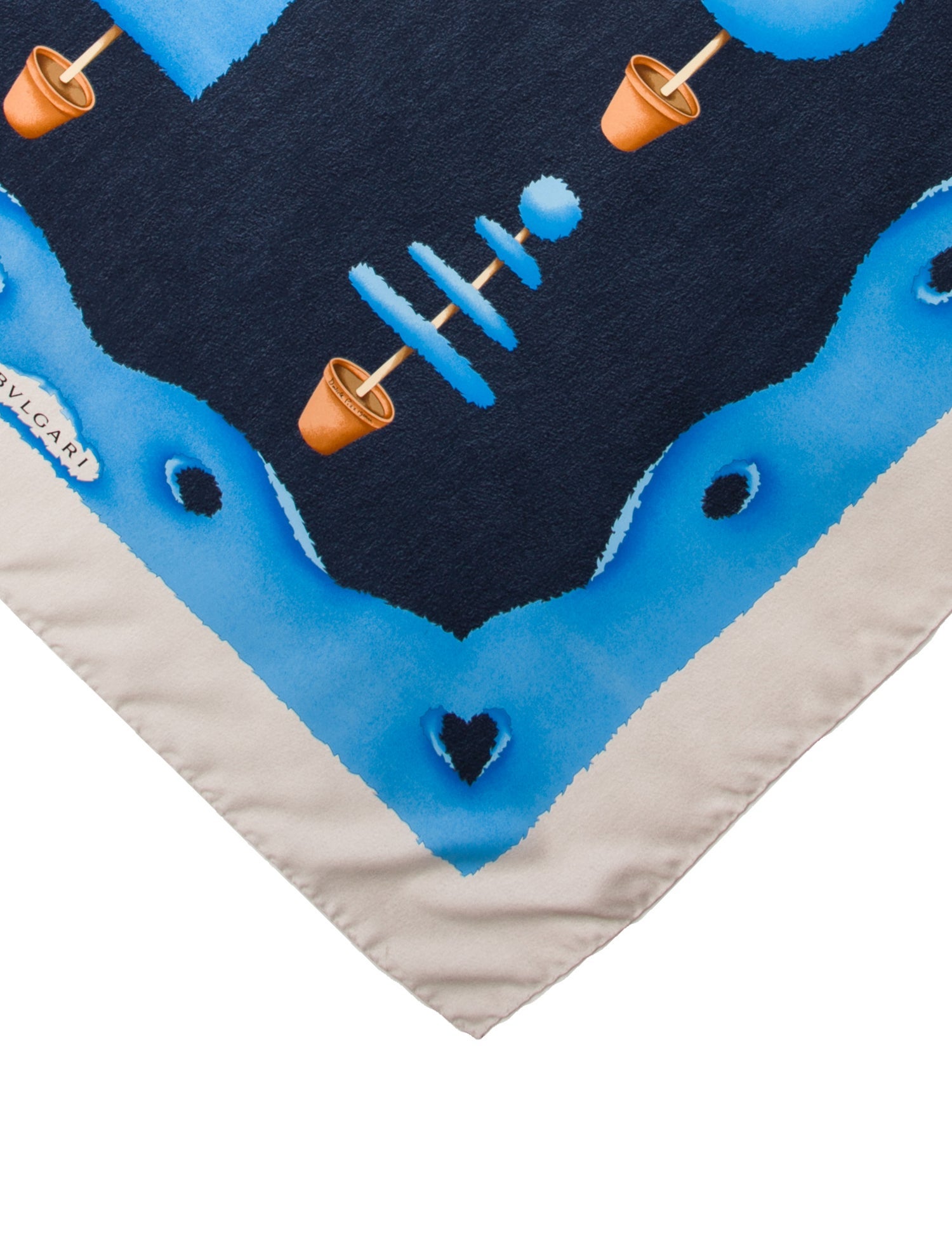 Bvlgari Silk Printed Scarf