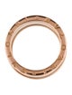 Bvlgari 18K Ceramic B.zero1 Ring