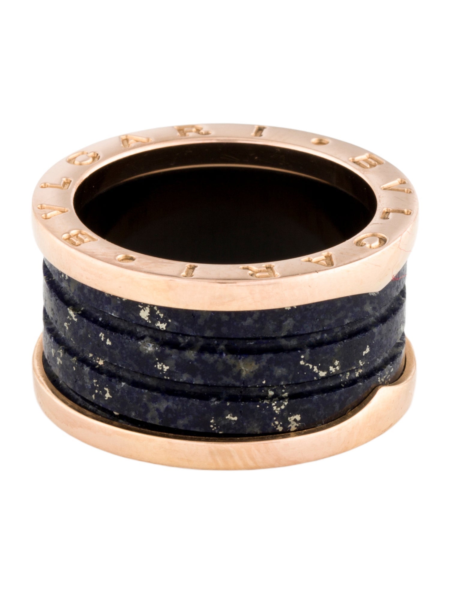 Bvlgari 18K Lapis Lazuli B.zero 1 Ring