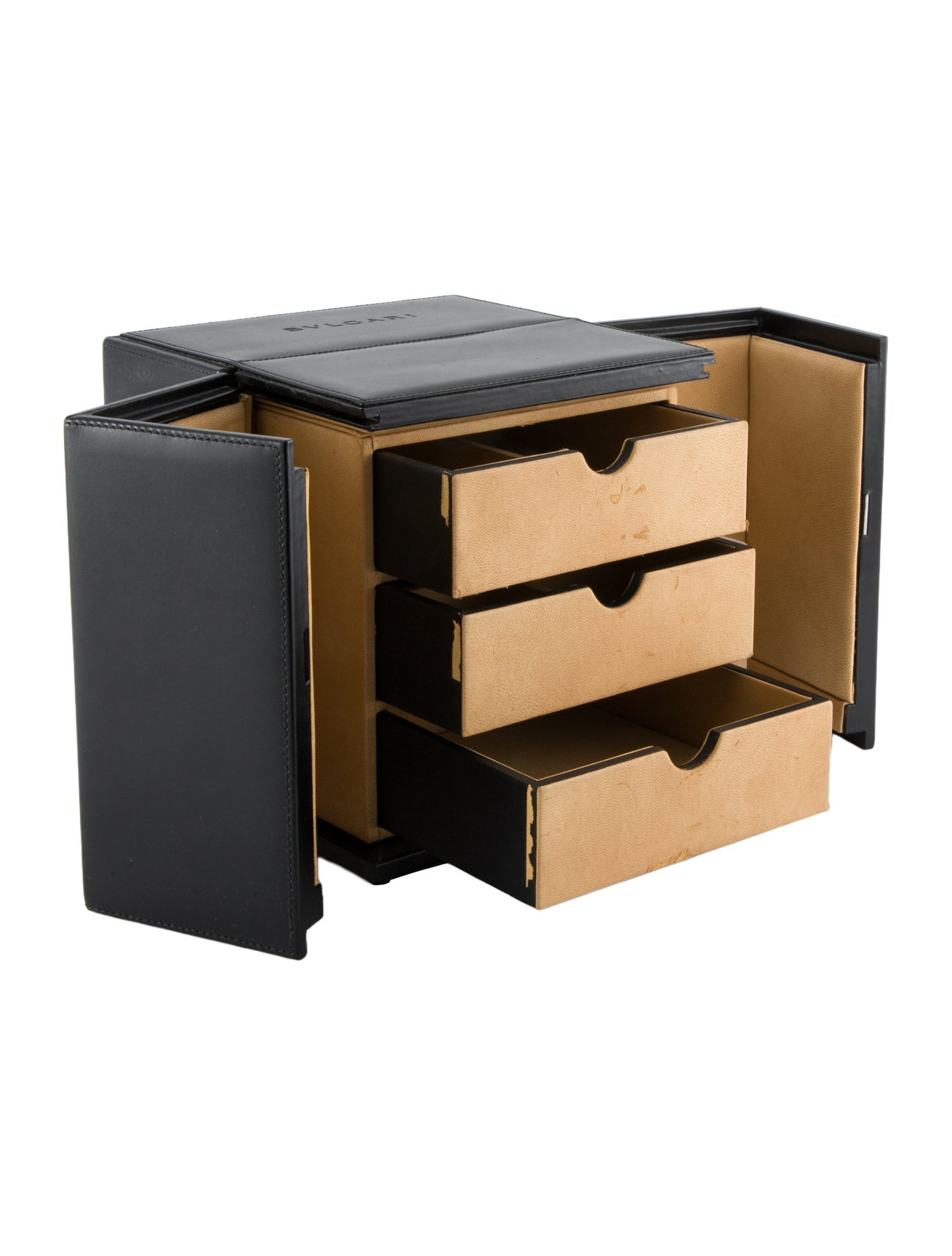 Bvlgari Leather Jewelry Case