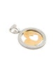 Bvlgari Two-Tone Tondo Heart Pendant