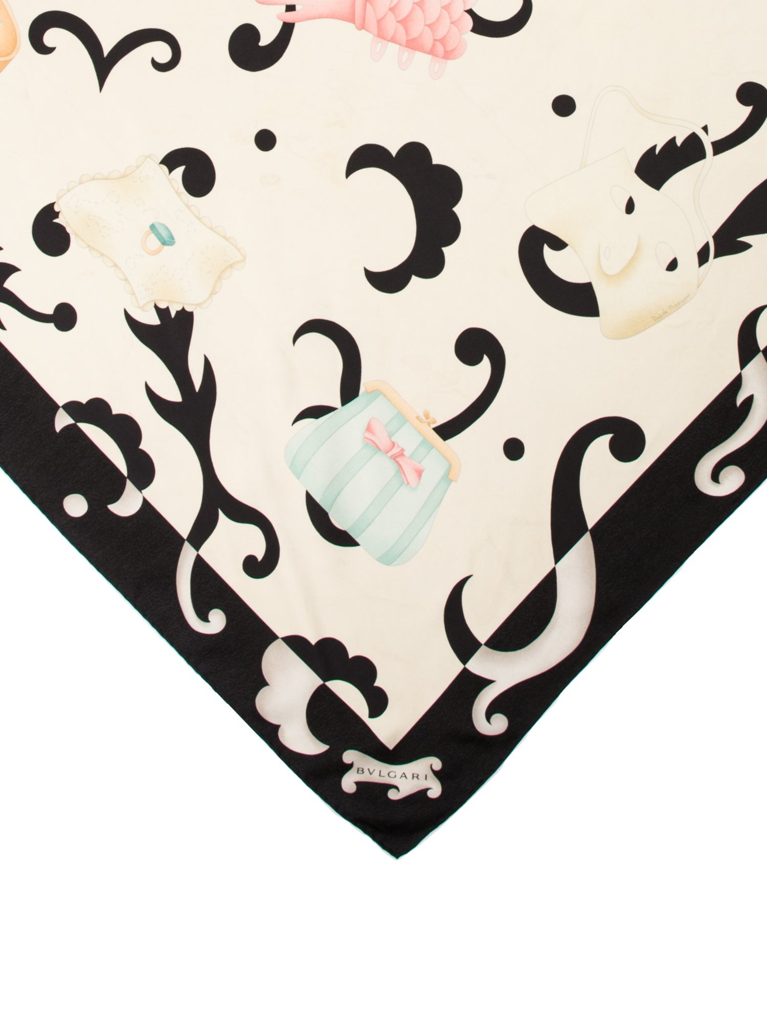 Bvlgari Silk Printed Scarf