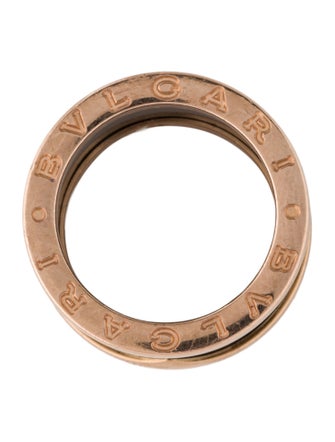 Bvlgari 18K Ceramic B.zero1 Ring
