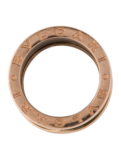 Bvlgari 18K Ceramic B.zero1 Ring